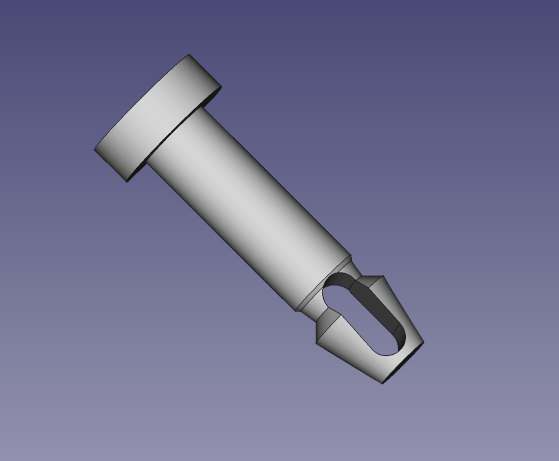 Design version 2 in FreeCAD