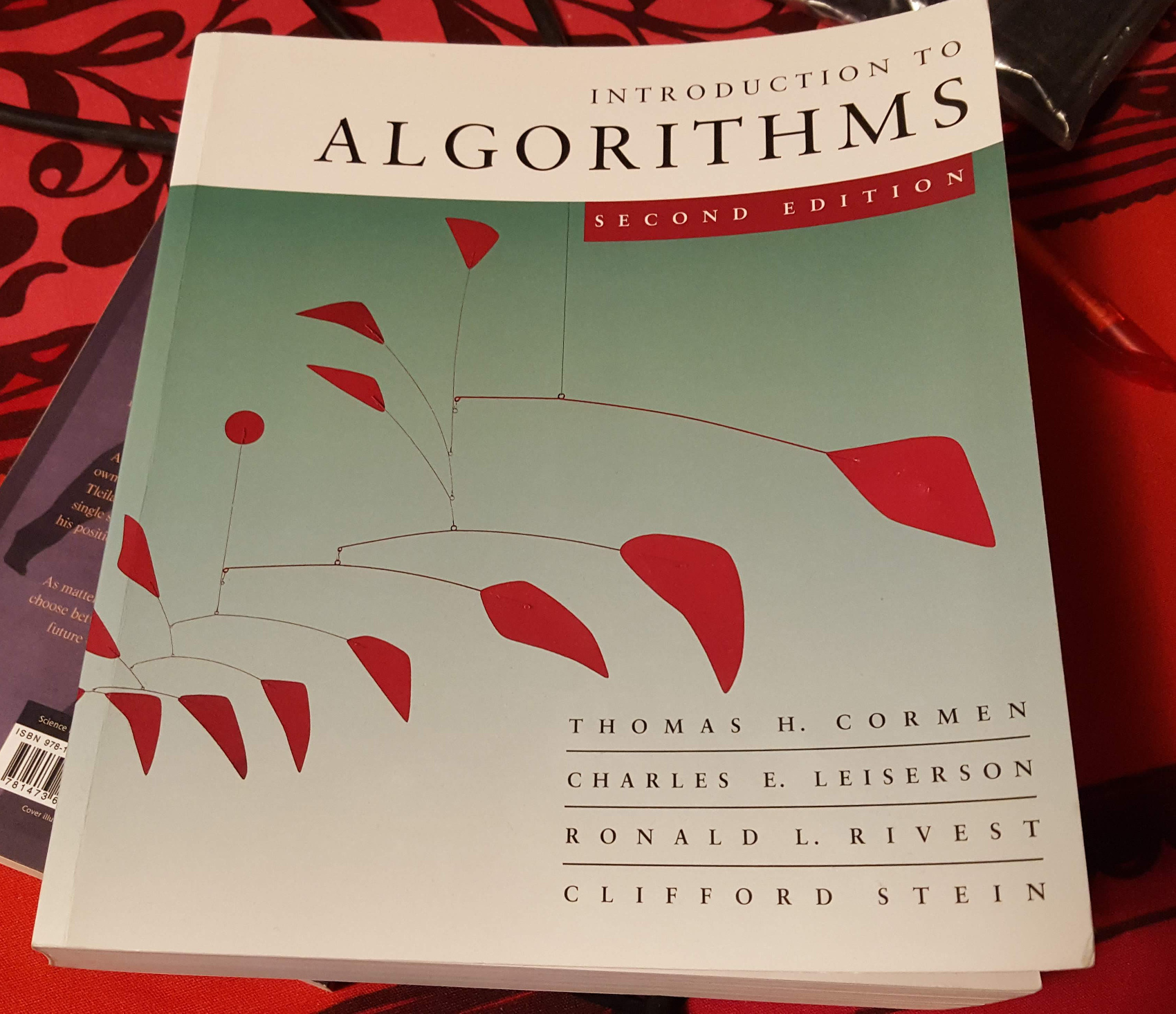 Book cover: Introduction to Algorithms, Second Edition.